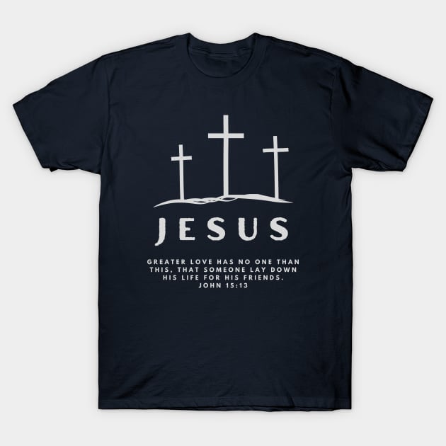 Calvary Crosses T-Shirt by threadsjam